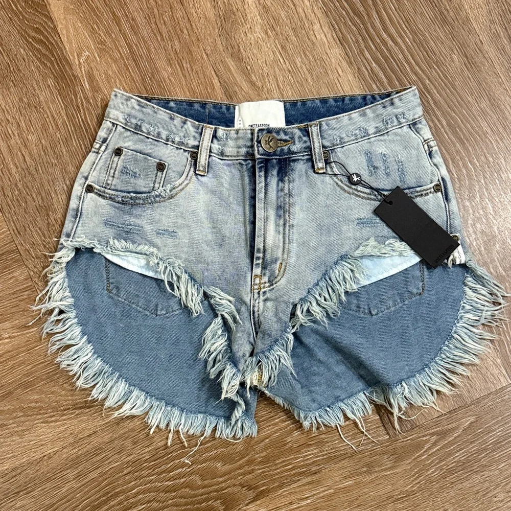 One Teaspoon Montana Rollers Short - Picture 4 of 7